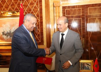 النعم ميارة يستقبل رئيس الديوان الوطني لحقوق الإنسان بدولة الكويت