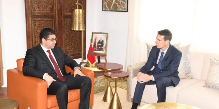 بنسعيد يستقبل سفير إسبانيا المعتمد بالمغرب