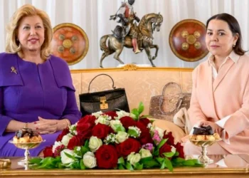 السيدة الأولى للكوت ديفوار تغادر المملكة في ختام زيارة عمل