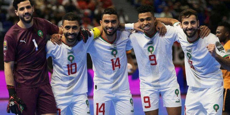 كما كان متوقعا.. المنتخب الوطني للفوتسال يعبر بسهولة لنهائيات كأس العالم