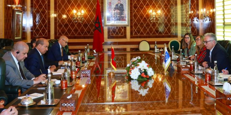 النعم ميارة يستقبل رئيس الجمعية البرلمانية لمجلس أوروبا