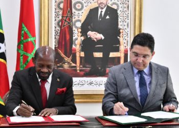 التوقيع على بيان مشترك بين المملكة المغربية وسانت كيتس ونيفيس بالرباط
