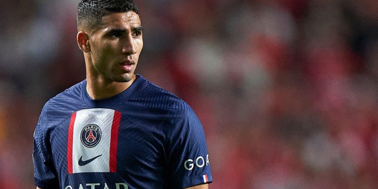 حكيمي ينافس على جائزة أفضل لاعب أفريقي في الدوري الفرنسي