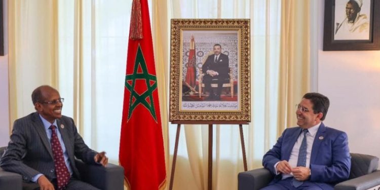 بوريطة يتباحث ببانجول مع نظيره الجيبوتي