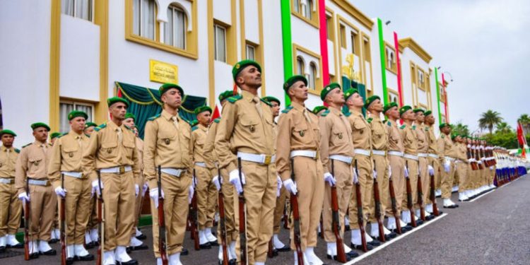 اللواء الأول للمشاة المظليين يحتفل بالذكرى ال68 لتأسيس القوات المسلحة الملكية