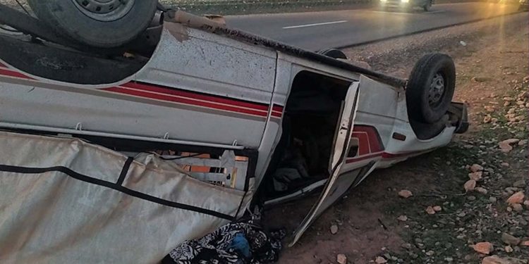 حادث يرسل عمال زراعيين إلى المستعجلات