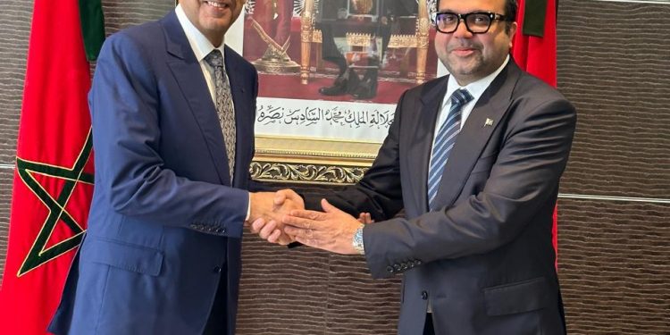 حموشي يستقبل السفير الباكستاني