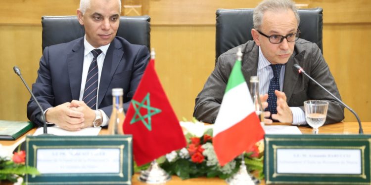ٱيت الطالب يستقبل  السفير الإيطالي بالمغرب ومسؤولي مؤسسة “ماما صوفيا”