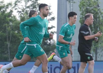 المنتخب الوطني يخوض أول حصة تدريبية إستعدادا لمواجهة زامبيا