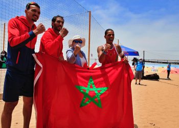 المنتخب المغربي لكرة الطائرة الشاطئية يفوز ببطولة إفريقيا ويتأهل لأولمبياد باريس