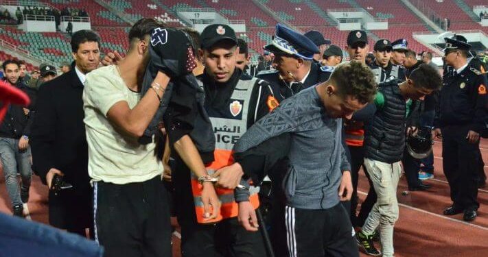 توقيف عدة أشخاص على خلفية أعمال شغب في مباراة الجيش والماص