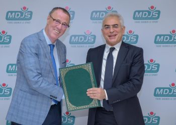 يونس المشرفي والإدريسي يوقعان تحديث اتفاقية شراكة بين المغربية للألعاب والرياضة والجمعية المغربية للصحافة الرياضية