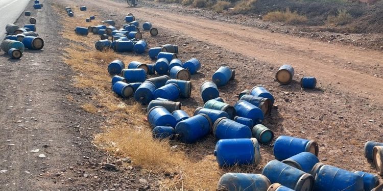 شاحنة محملة بقنينات الغاز تتسبب في حادث خطير ببني ملال