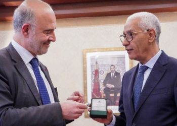رئيس مجلس النواب يستقبل الرئيس الأول للمجلس الأعلى للحسابات بفرنسا