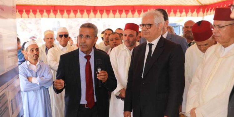 بركة يتفقد مشاريع طرقية على مستوى جهة العيون الساقية الحمراء