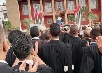 المحامون يحتجون  غدا السبت أمام البرلمان