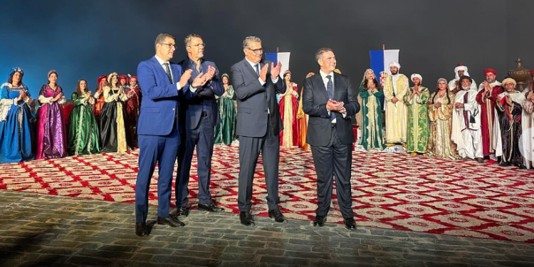 أخنوش وبنسعيد يطلقان عروض النوستالجيا التاريخية بأكادير أوفلا