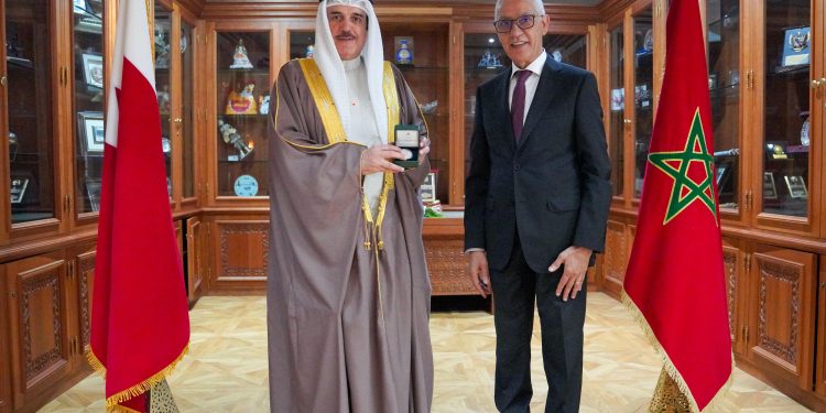 راشيد الطالبي العلمي يجري مباحثاث مع رئيس مجلس النواب بمملكة البحرين