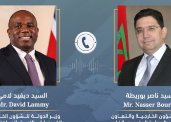 بوريطة يجري مباحثات هاتفية مع نظيره البريطاني