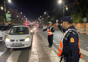 توقيف 86 شخصا و حجز 43 مركبة و ضبط 486 مخالفة مرورية في ليلة بمراكش