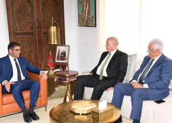 بنسعيد يؤكد لنظيره الفلسطيني الإهتمام الخاص لجلالة الملك بالقضية الفلسطينية