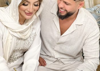 بعرس أسطوري خولة كوين وعلاء يحتفلان بزفافهما