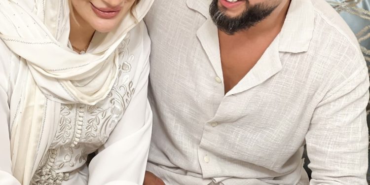 بعرس أسطوري خولة كوين وعلاء يحتفلان بزفافهما
