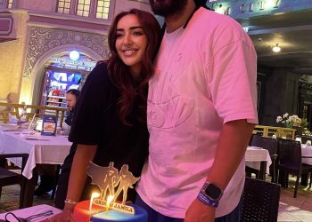 الجريني والبدوي يحتفلان بذكرى زواجهما