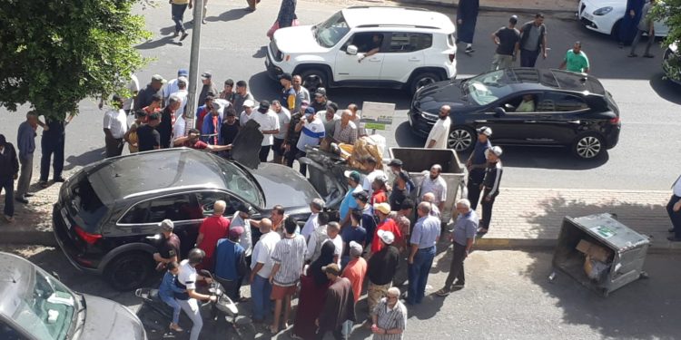 حادث سير بمنطقة حي مولاي عبد الله بالبيضاء