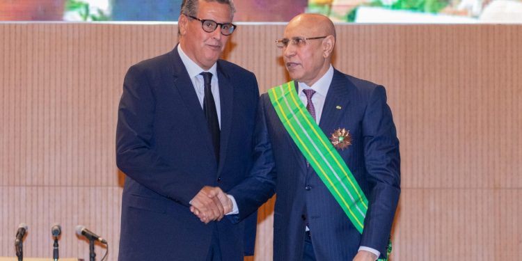 أخنوش: الرئيس الموريتاني عبر عن رغبته الأكيدة في تعزيز العلاقات مع المغرب
