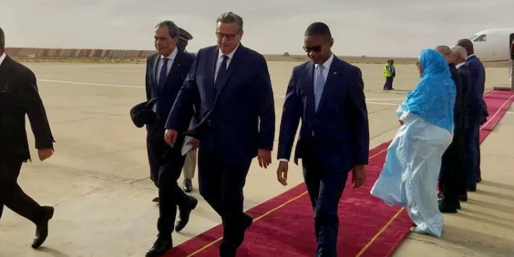 أخنوش يمثل الملك في تنصيب الرئيس الموريتاني الغزواني