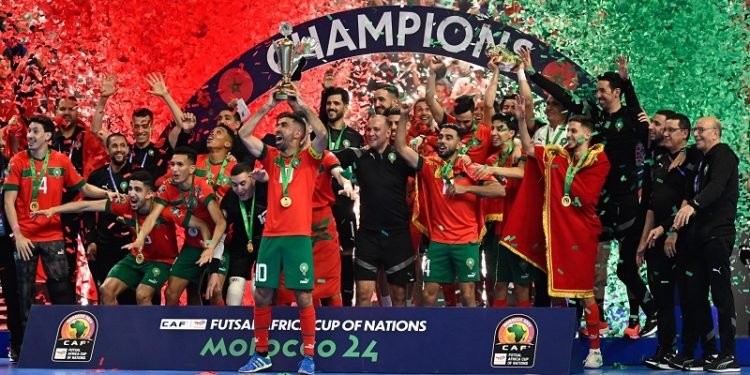 اختيار المنتخب المغربي للفوتسال كأفضل منتخب في العالم لسنة 2023