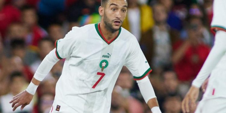 زياش ضمن التشكيلة المثالية لتصفيات كأس أفريقيا 2025