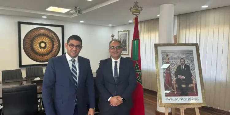 بنسعيد يستقبل مدير السياسات العامة بمنصة تيكتوك