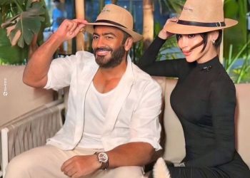 تامر حسني يحتفل بافتتاح مطعم يحمل اسم ابنه “آدم”