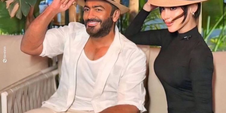 تامر حسني يحتفل بافتتاح مطعم يحمل اسم ابنه “آدم”