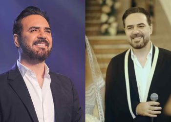 بالسلهام المغربي الفنان وائل جسار يحيي حفل زفاف ضخم بطنجة