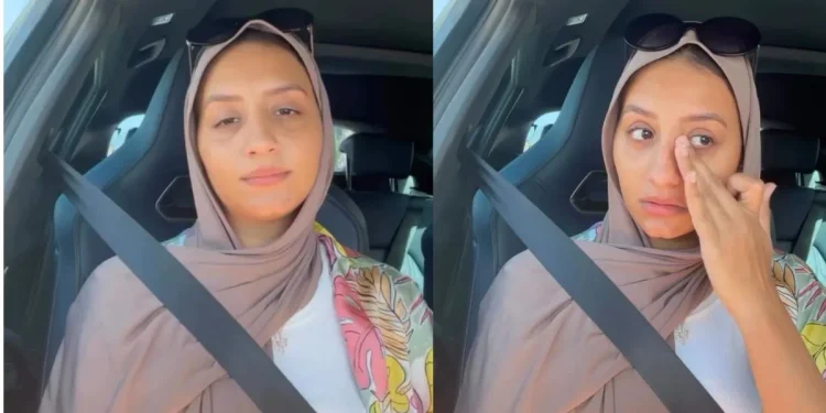 بالدموع..أول ظهور لمريم أصواب تتحدث عن وفاة والدها