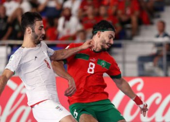 المنتخب الوطني للفوتصال يتخطى إيران بصعوبة بالغة ويبلغ ربع نهائي