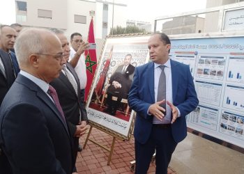 شكيب بنموسى يحط الرحال بمدينة برشيد