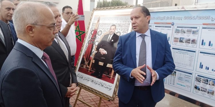 شكيب بنموسى يحط الرحال بمدينة برشيد