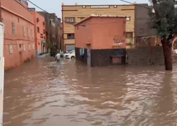 إنه_يار منازل بسبب التساقطات المطرية بورزازات