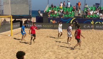 المنتخب الوطني للكرة الشاطئية يحتل المركز الثالث