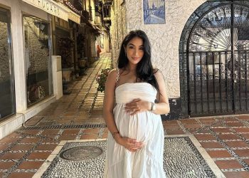 ماريا نديم ترزق بمولودها الأول