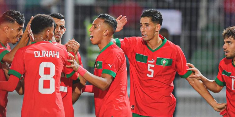 المنتخب الوطني يسحق إفريقيا الوسطى بخماسية