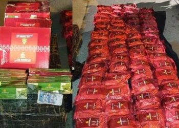إجهاض عملية ترويج طن من مادة المعسل المهرب