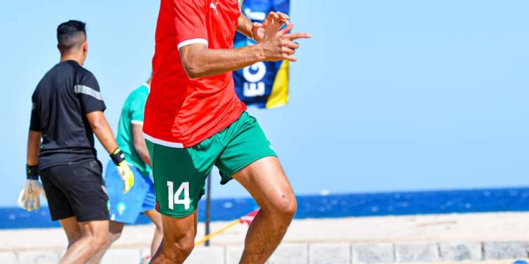 منتخب المغرب للكرة الشاطئية يواجه موريتانيا في نصف النهائي