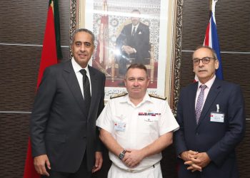 حموشي يستقبل نائب الأميرال إدوارد ألغرين المستشار العسكري الرئيسي البريطاني للشرق الأوسط وشمال إفريقيا