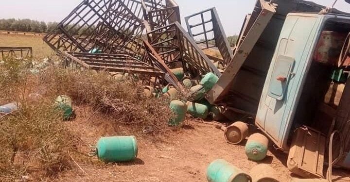 شاحنة محملة بقنينات الغاز تنهي حياة شاب بقلعة السراغنة