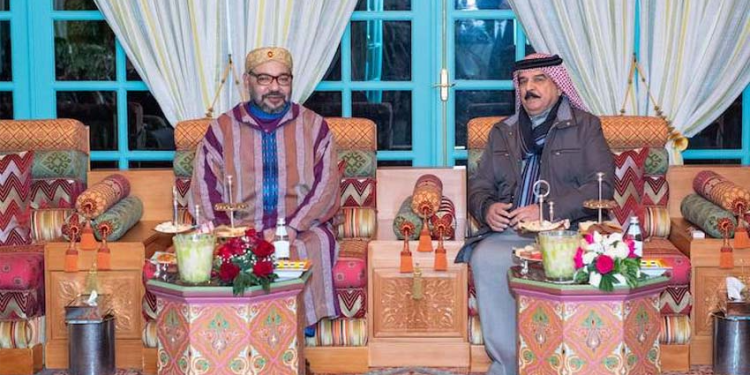 برقية تهنئة إلى الملك من عاهل مملكة البحرين بمناسبة عيد الاستقلال